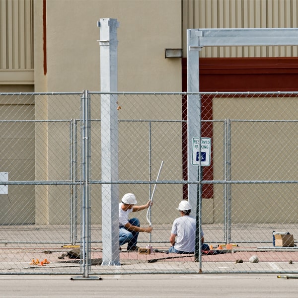 how much time can i rent the temporary fence for my construction site or event in Appleton Wisconsin